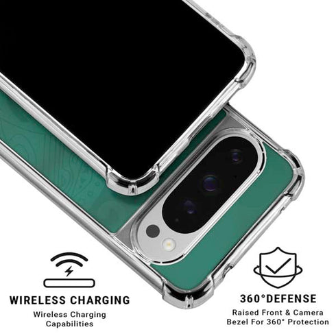 Senegal Soccer Flag Google Pixel 10 Pro XL Clear Case